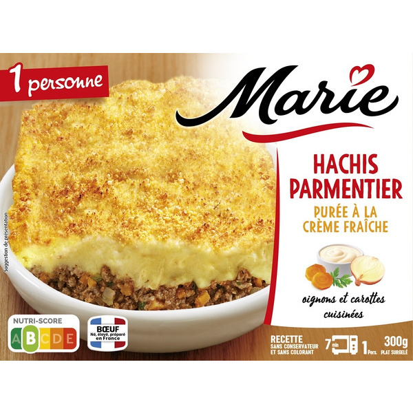  Hachis Parmentier Surgelé Marie code EAN 3248830001997 
