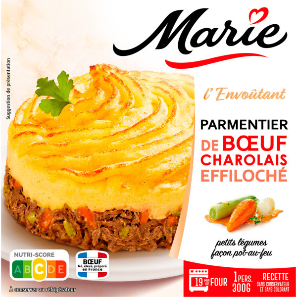  Parmentier De Bœuf Charolais Effiloché Marie code EAN 3248830002130 