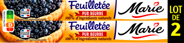  Pâtes Feuillettées Pur Beurre Marie code EAN 3248830002154 
