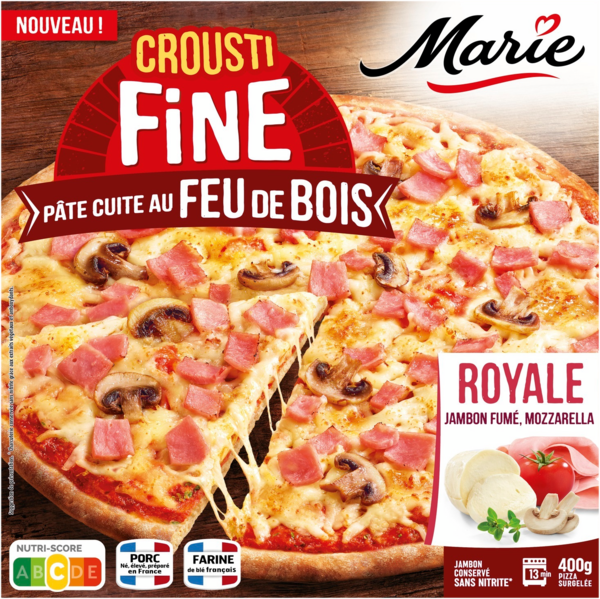  Pizza Crousti Fine Royale Surgelé Marie code EAN 3248830002611 