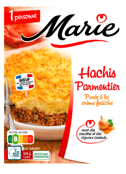 Plat préparé surgelé