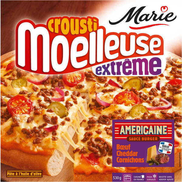 Pizza Crousti Moelleuse Extrême L'Américaine su...