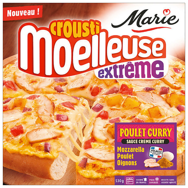 Pizza Crousti Moelleuse Extrême surgelée