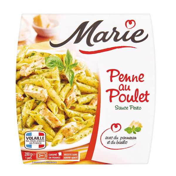 PENNE AU POULET MARIE