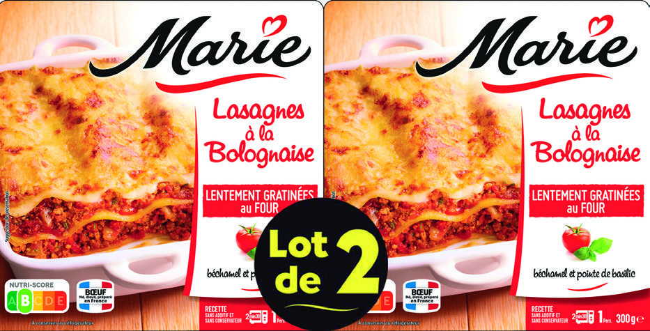 LASAGNE À LA BOLOGNAISE “MARIE” code EAN 3248832969035 