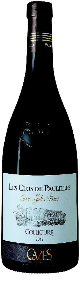  AOP(1) COLLIOURE LES CLOS DE PAULILLES “CUVÉE JULES PAMS” 2017. code EAN 3248847701682 