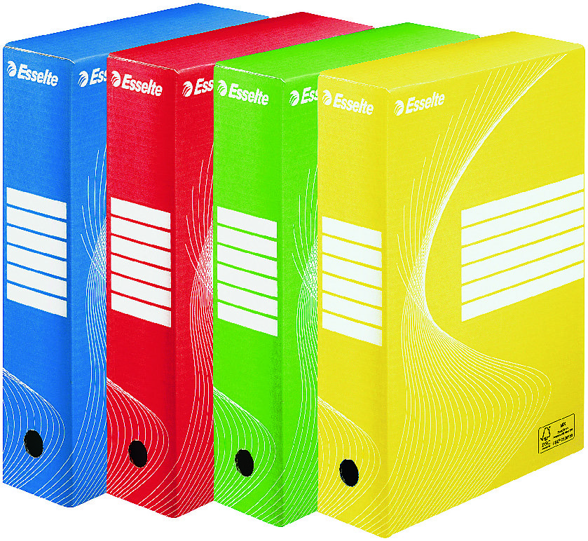 LOT DE 4 BOÎTES  À ARCHIVE A4