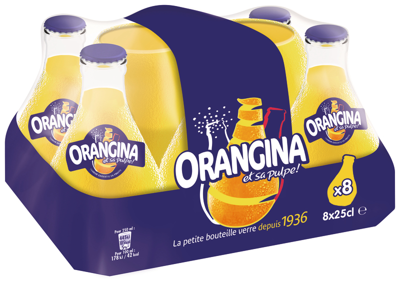 ORANGINA BOISSON GAZEUSE  STANDARD ORANGINA code EAN 3249760013319 