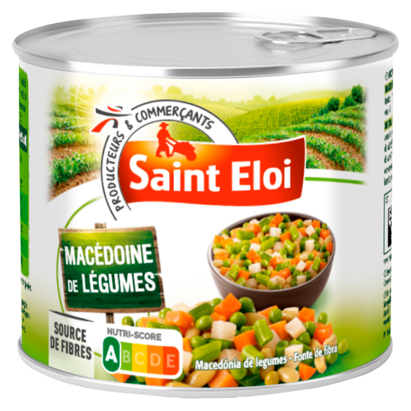 SAINT ELOI MACÉDOINE DE LÉGUMES
 code EAN 3250390000938 