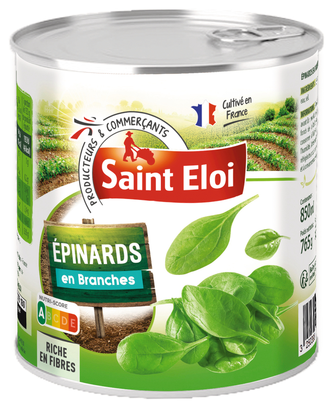 ÉPINARDS EN BRANCHES Saint eloi