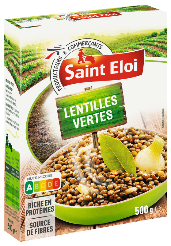saint éloi LENTILLES VERTES(1) saint éloi code EAN 3250390004639 