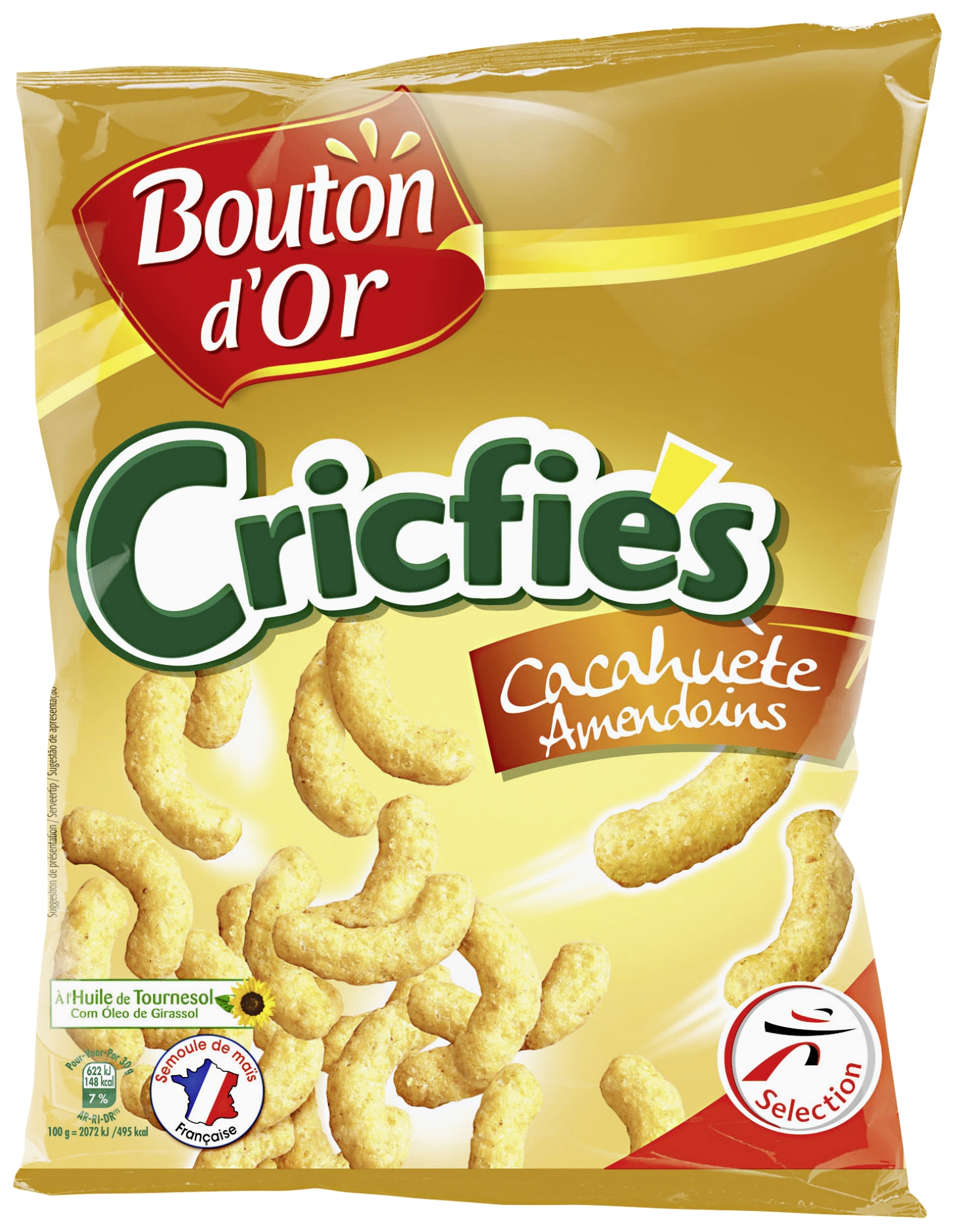 Cricfie's cacahuète Bouton d'Or