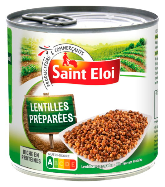 LENTILLES PRÉPARÉES 
