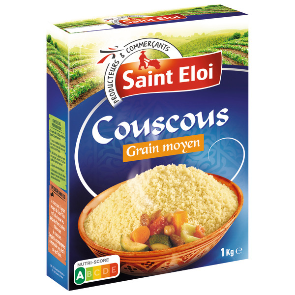 SAINT ÉLOI COUSCOUS GRAIN MOYEN
 code EAN 3250390009290 