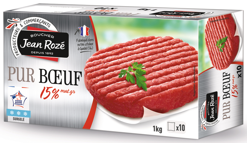 STEAK HACHÉ SURGELÉ X10 JEAN ROZÉ 3250390020745 JEAN ROZÉ STEAK HACHÉ SURGELÉ X10 JEAN ROZÉ 3250390020745 JEAN ROZÉ