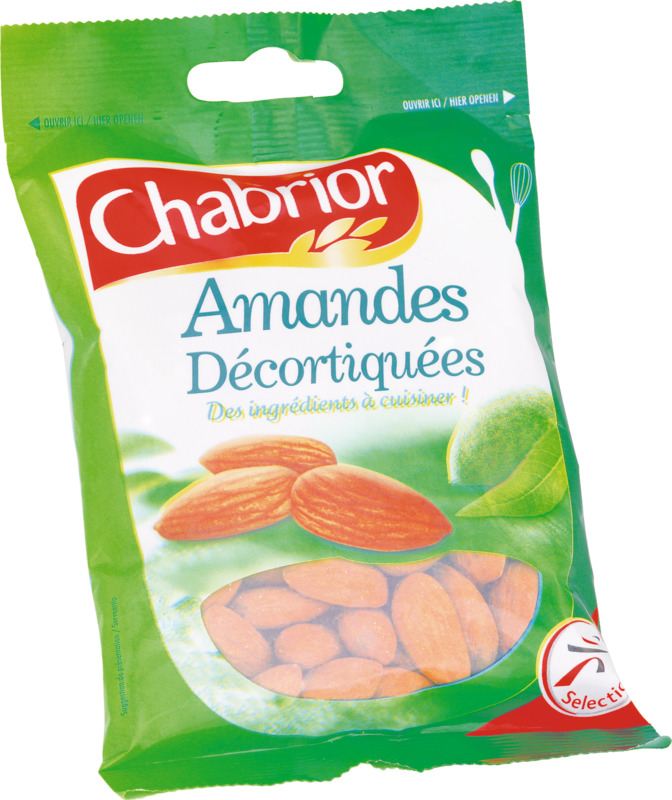 AMANDES DÉCORTIQUÉES CHABRIOR