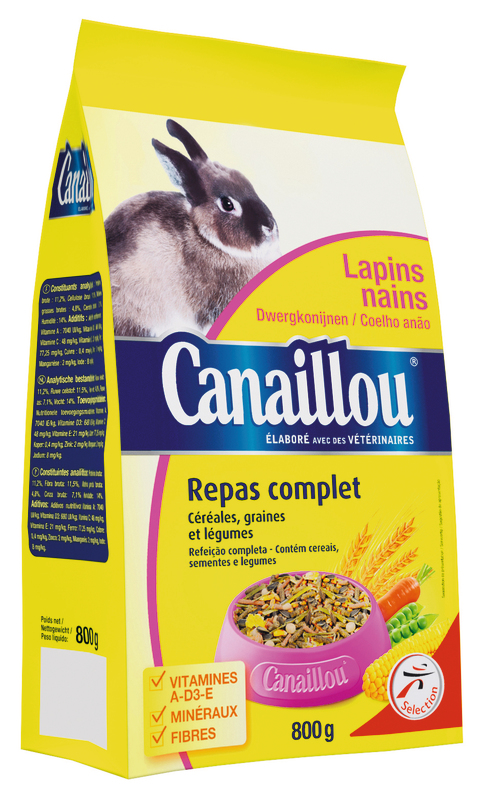 REPAS COMPLET LAPIN NAIN CANAILLOU