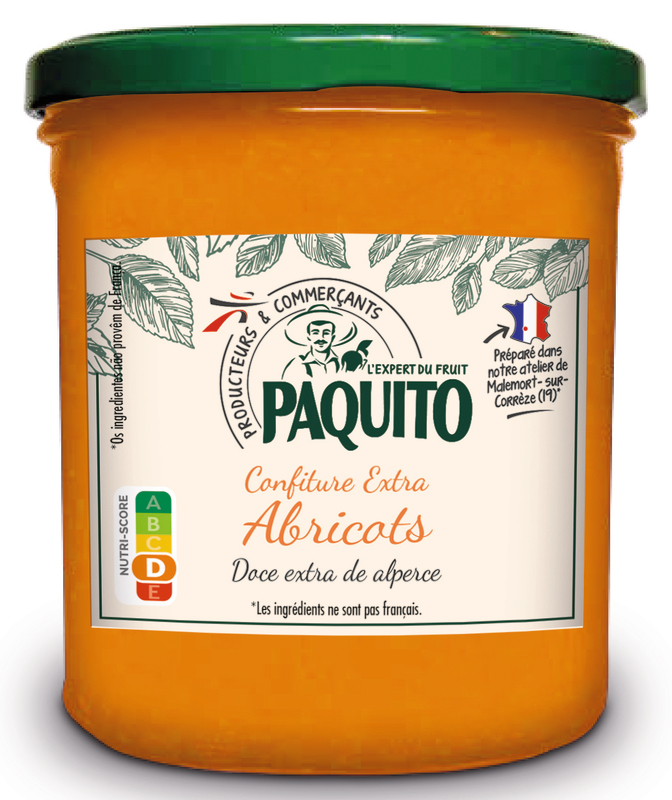 CONFITURE D'ABRICOTS paquito