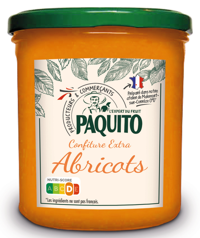 CONFITURE D'ABRICOTS paquito