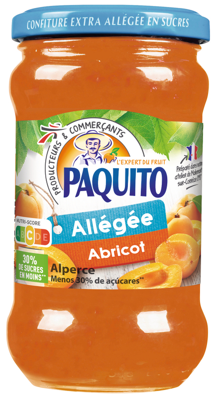 CONFITURE ALLÉGÉE ABRICOT PAQUITO