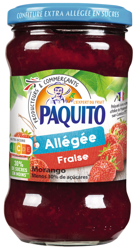 CONFITURE ALLÉGÉE FRAISE PAQUITO