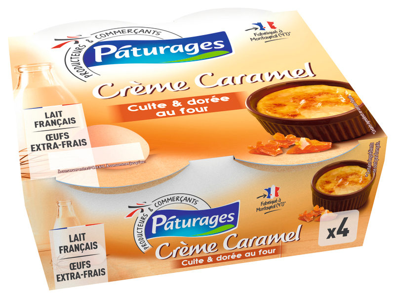 CRÈME CARAMEL Pâturages