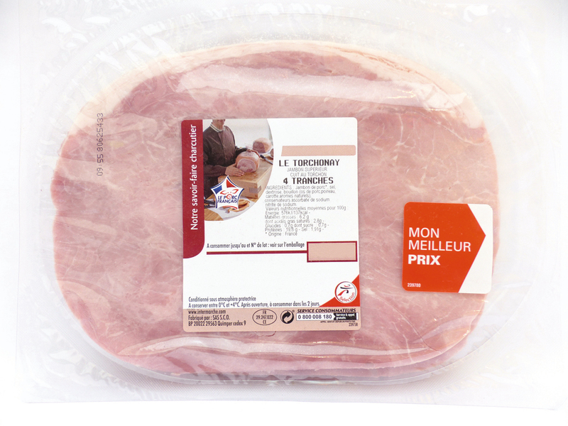 JAMBON CUIT TORCHONAY NATURE Onno