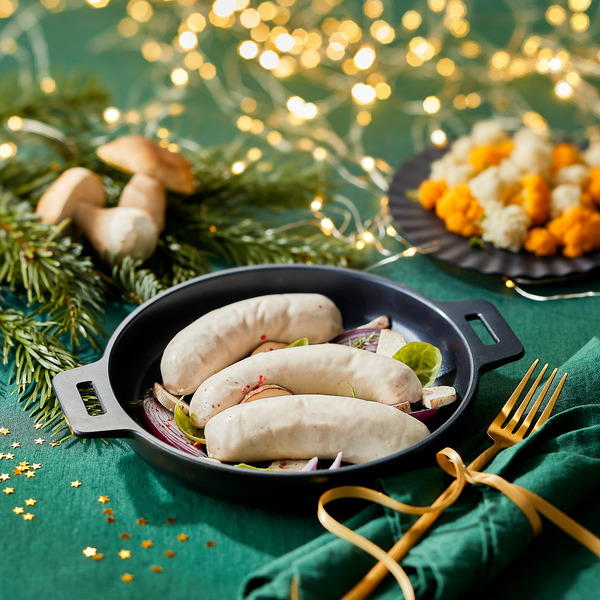 BOUDIN BLANC AUX CÈPES (7%)
