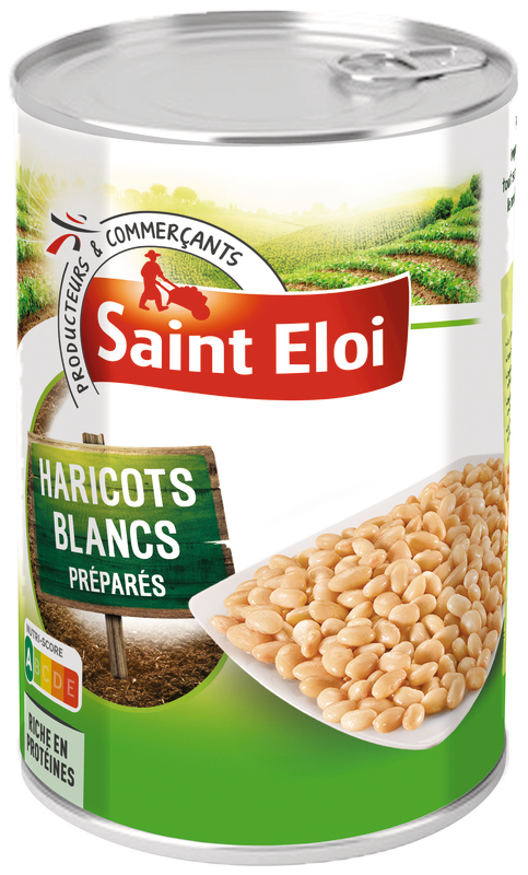 Saint éloi HARICOTS BLANCS PRÉPARÉS Saint éloi code EAN 3250390194828 