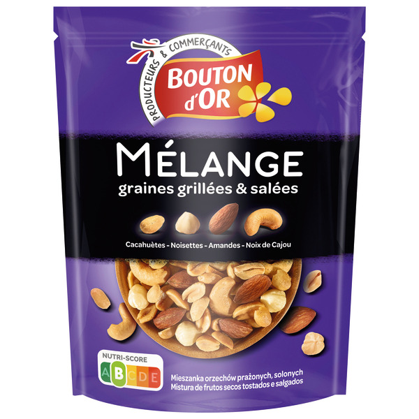 MÉLANGE GRAINES GRILLÉES ET SALÉES 
