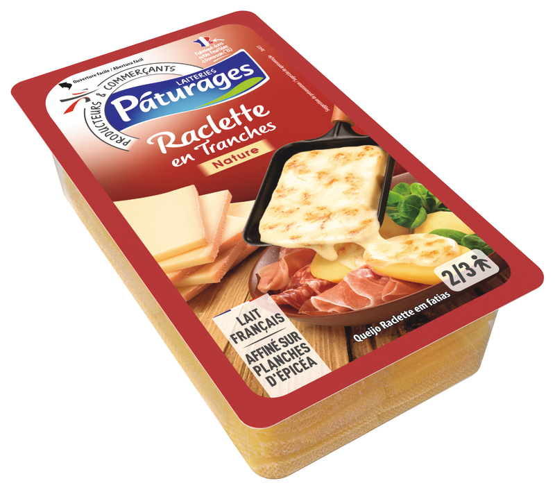 RACLETTE NATURE EN TRANCHES PATURAGES