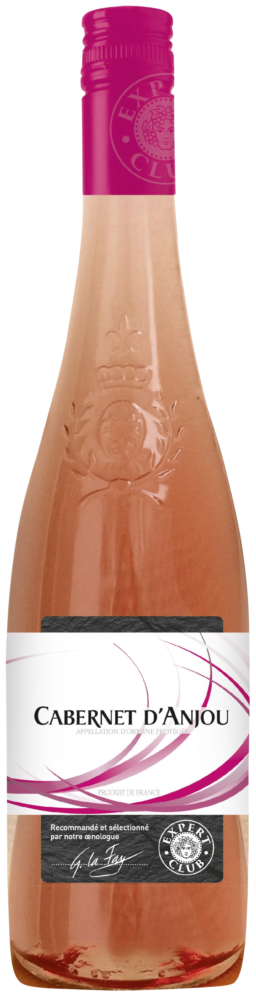 A.O.P. Cabernet d'Anjou rosé 2017 Expert Club
