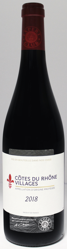 AOP CÔTES DU RHÔNE VILLAGES ROUGE Expert Club