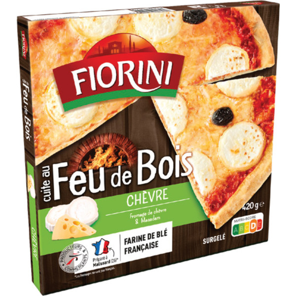 PIZZA FEU DE BOIS SURGELÉE CHÈVRE

