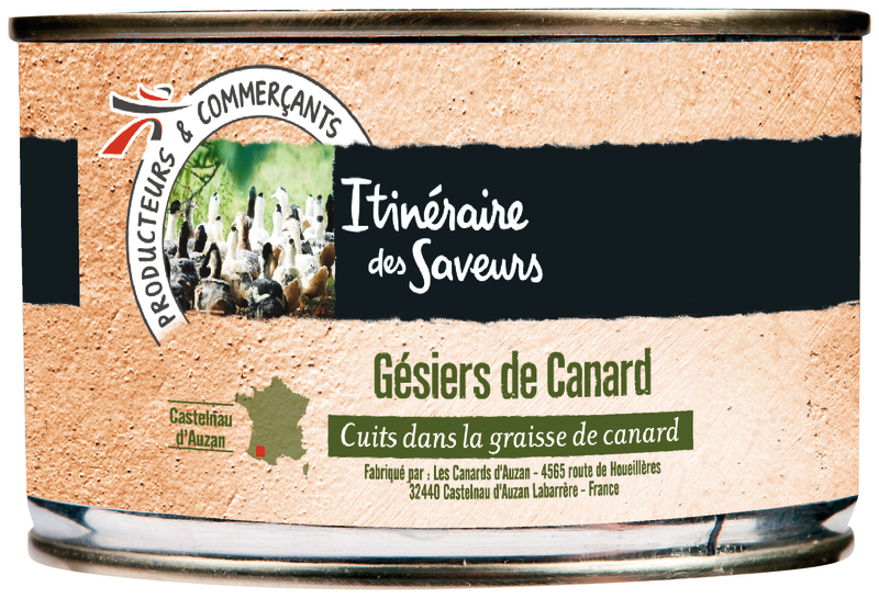 GÉSIERS DE CANARD itinéraire des saveurs