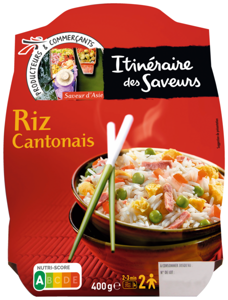 ITINÉRAIRE DES SAVEURS RIZ CANTONNAIS 
 code EAN 3250390313403 