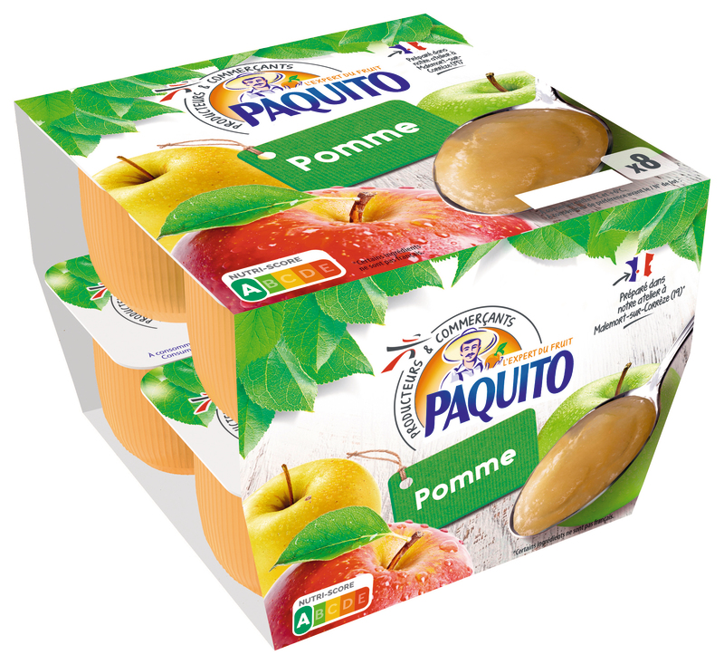 DESSERT DE FRUIT  POMME Paquito