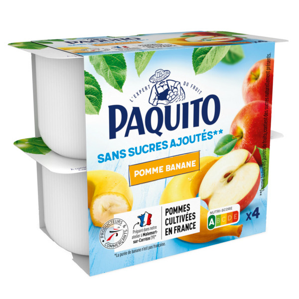 PURÉE DE FRUITS POMME-BANANE
