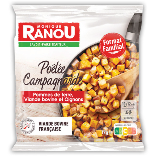 POÊLÉE CAMPAGNARDE SURGELÉE
MONIQUE RANOU