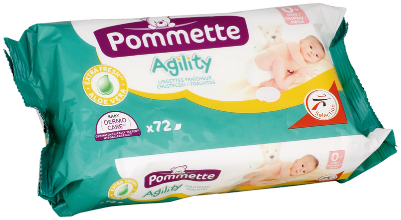 POMMETTE LINGETTES BÉBÉ AGILITY POMMETTE code EAN 3250390400431 