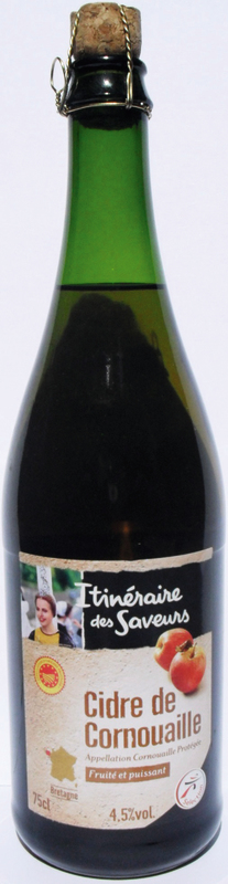 CIDRE A.O.P CORNOUAILLES ITINÉRAIRE DES SAVEURS