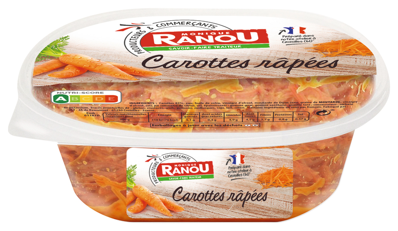 CAROTTES RAPÉES Monique Ranou