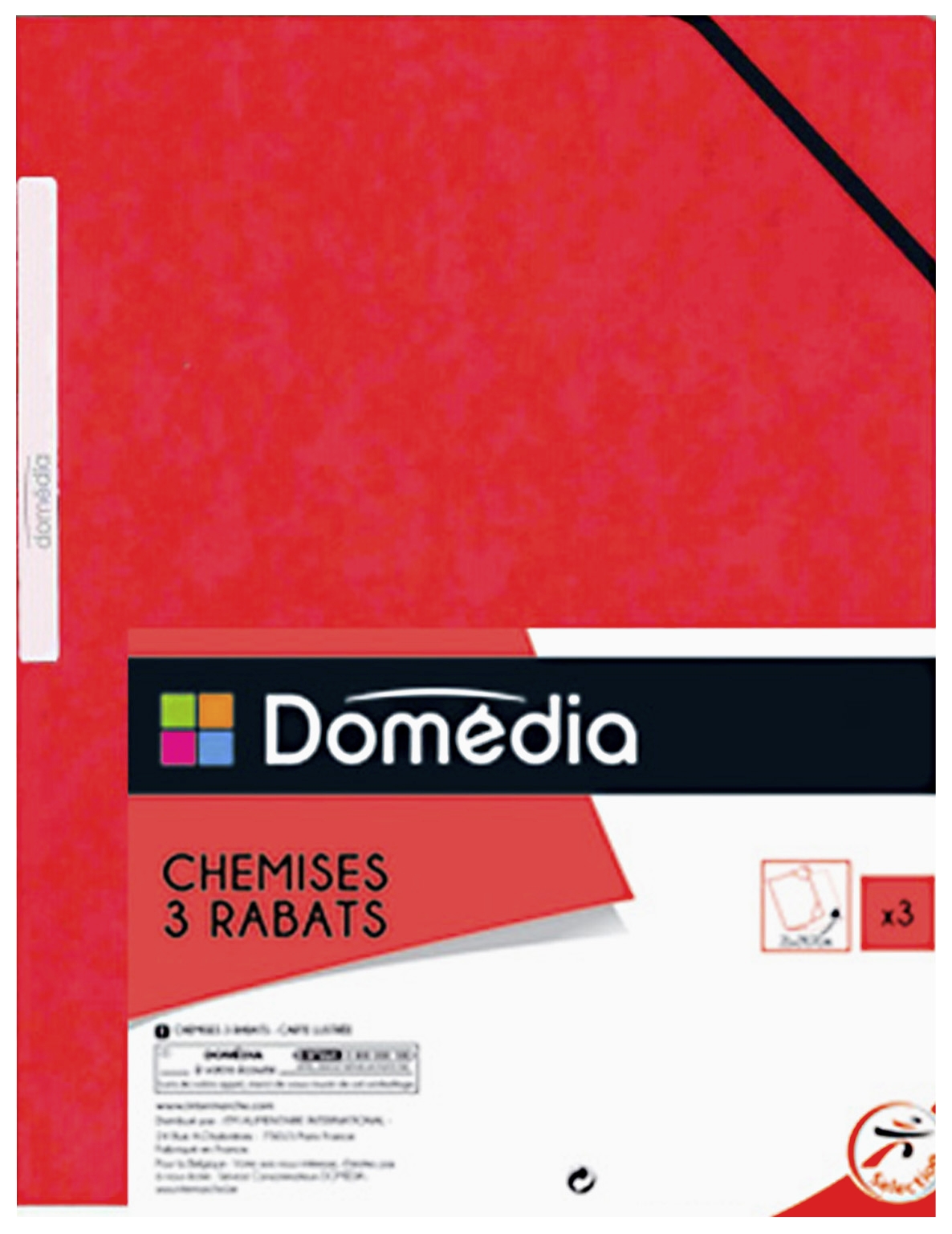 3 chemises 3 rabats Domédia