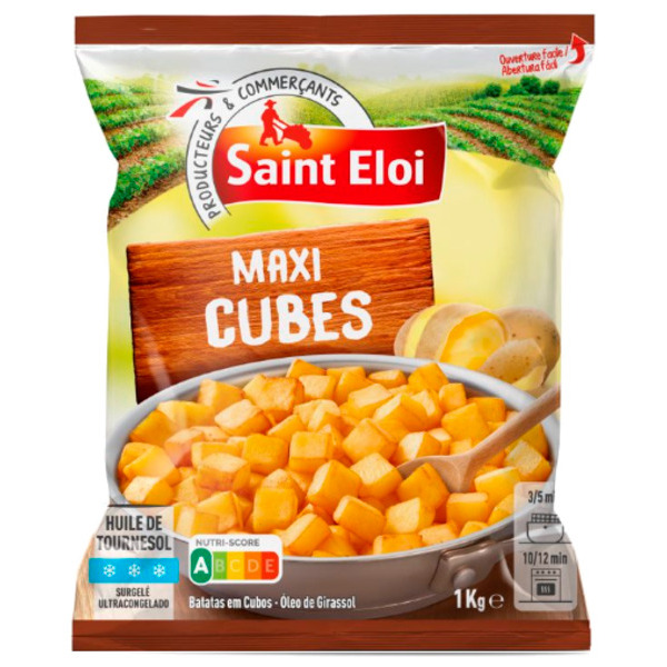 SAINT ELOI MAXI CUBES SURGELÉS 
 code EAN 3250390515036 
