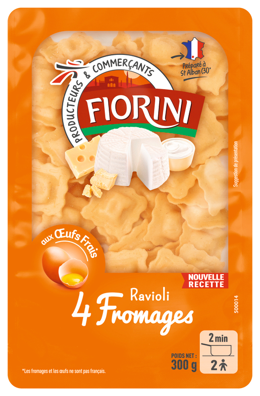 RAVIOLI 4 FROMAGES fiorini