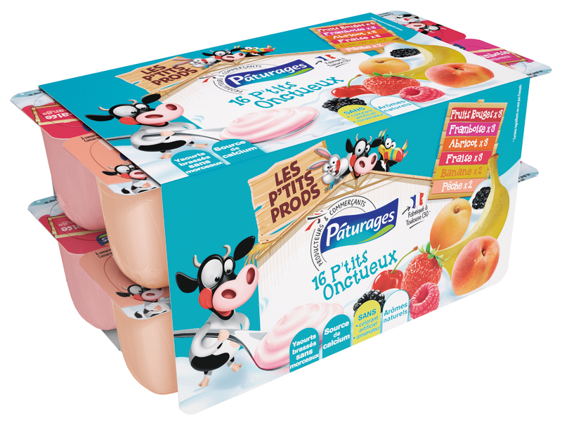 16 P'TITS ONCTUEUX FRUITS ROUGES X3, FRAMBOISE ...