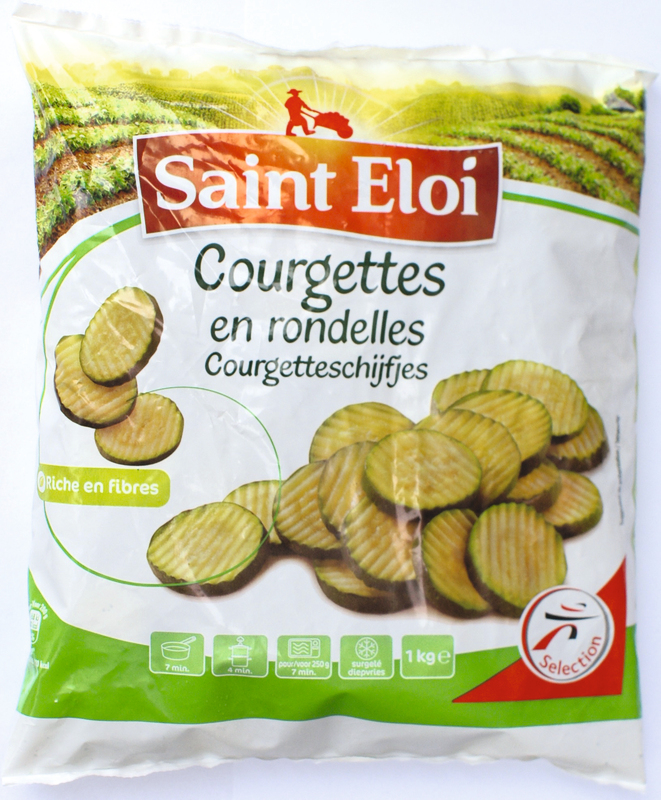 COURGETTES EN RONDELLES SURGELÉES Saint Éloi