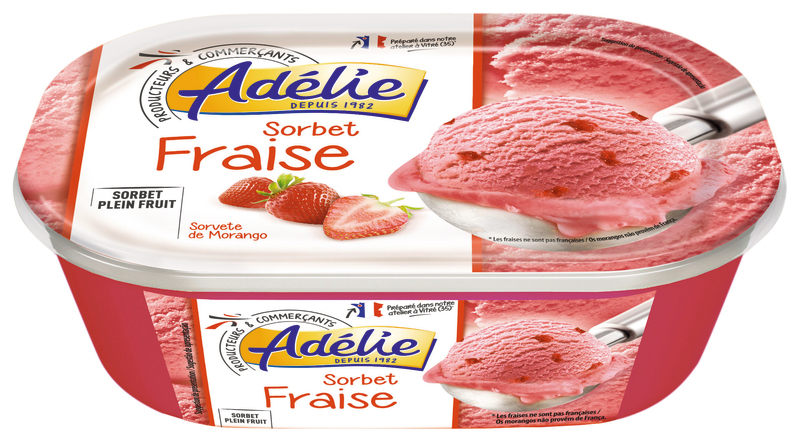 BAC SORBET FRAISE Adélie