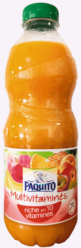 JUS À BASE DE CONCENTRÉ MULTIVITAMINÉS PAQUITO