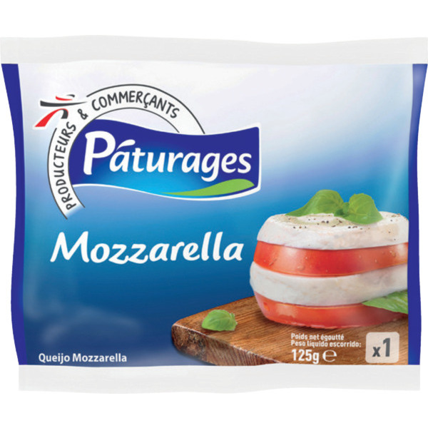 PÂTURAGES MOZZARELLA 
 code EAN 3250390678885 